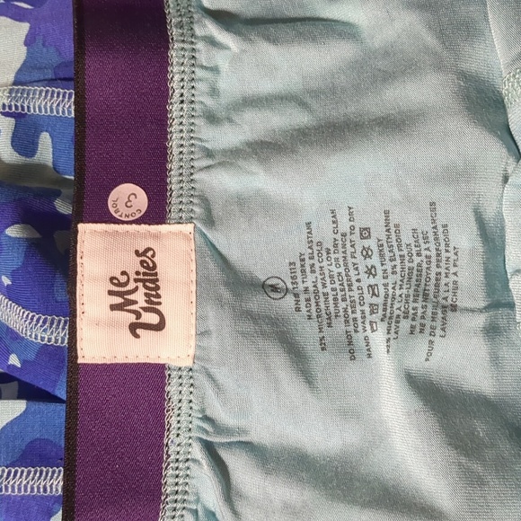 Me Undies 3 pairs Pattern trunk briefs Underwear  Men's size Medium - Picture 3 of 7